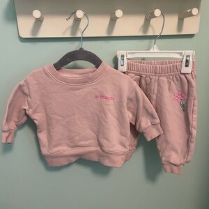The Littlest In Bloom Sweatsuit